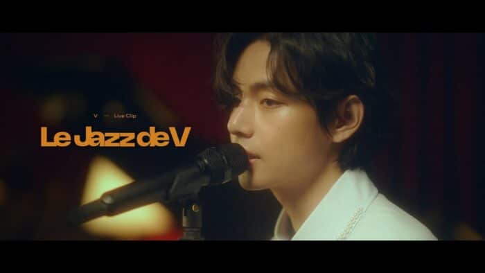 Ви из BTS представил лайв-клип «Le Jazz de V» для «2023 BTS Festa»