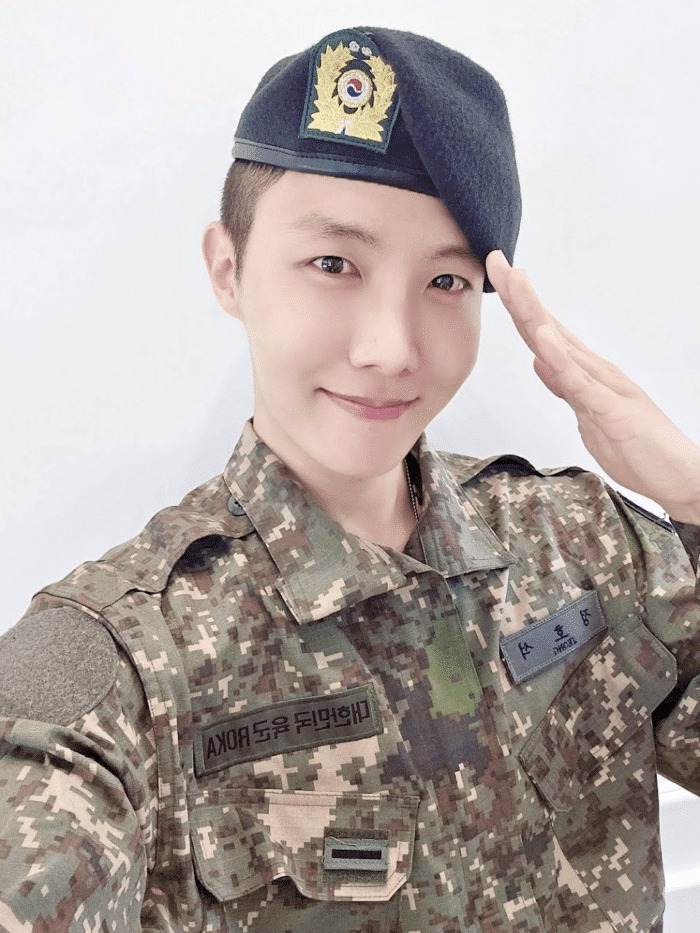 Джей-Хоуп из BTS поделился письмом для ARMY из армии