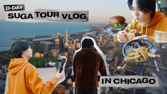 4 места, которые посетил Шуга из BTS в свой выходной в Чикаго