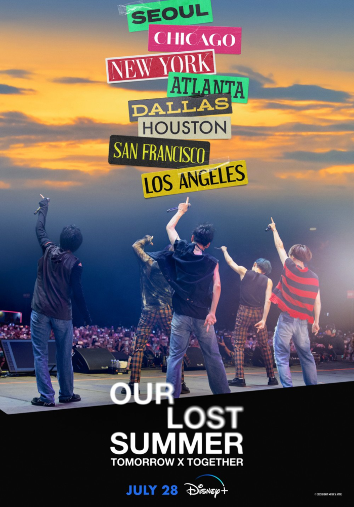 TOMORROW x TOGETHER анонсируют выход документального фильма "Our Lost Summer" на Disney+