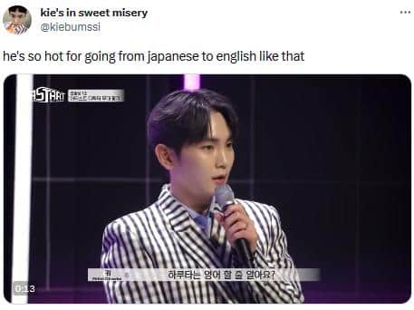 Ки из SHINee поразил зрителей плавным переключением с японского на английский язык