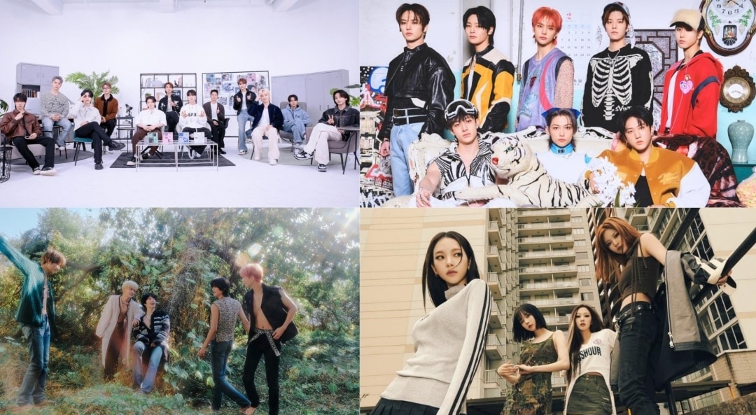 10 K-pop альбомов, вошедших в чарт альбомов Circle в первой половине 2023