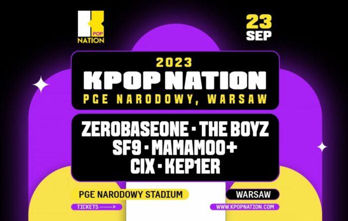 ZEROBASEONE, SF9, MAMAMOO+, The Boyz, CIX и Kep1er выступят на фестивале "2023 KPOP NATION" в Варшаве