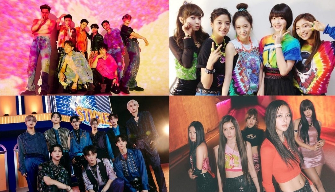 8 K-pop групп с креативными названиями