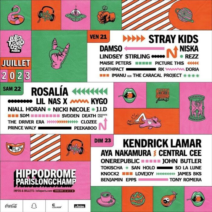 Родители фанатов Stray Kids привлекли внимание на Lollapalooza 2023 в Париже