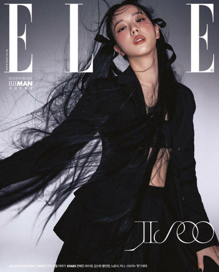 Элегантная Джису из BLACKPINK на обложке «Elle Korea» + интервью