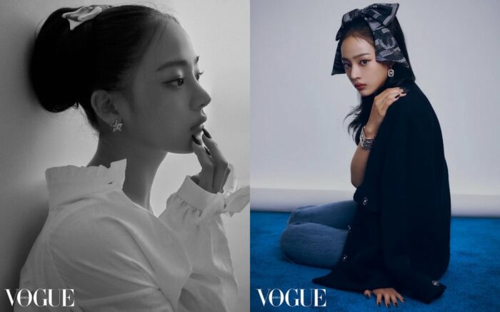 Потрясающие черты лица Минджи из NewJeans на новых фото для Vogue Korea