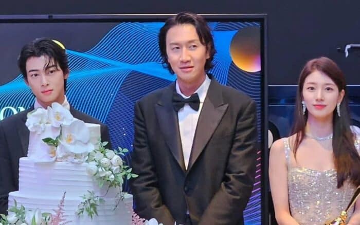 Неожиданное трио: Ча Ыну, Ли Кван Су и Сюзи привлекли внимание на Blue Dragon Series Awards