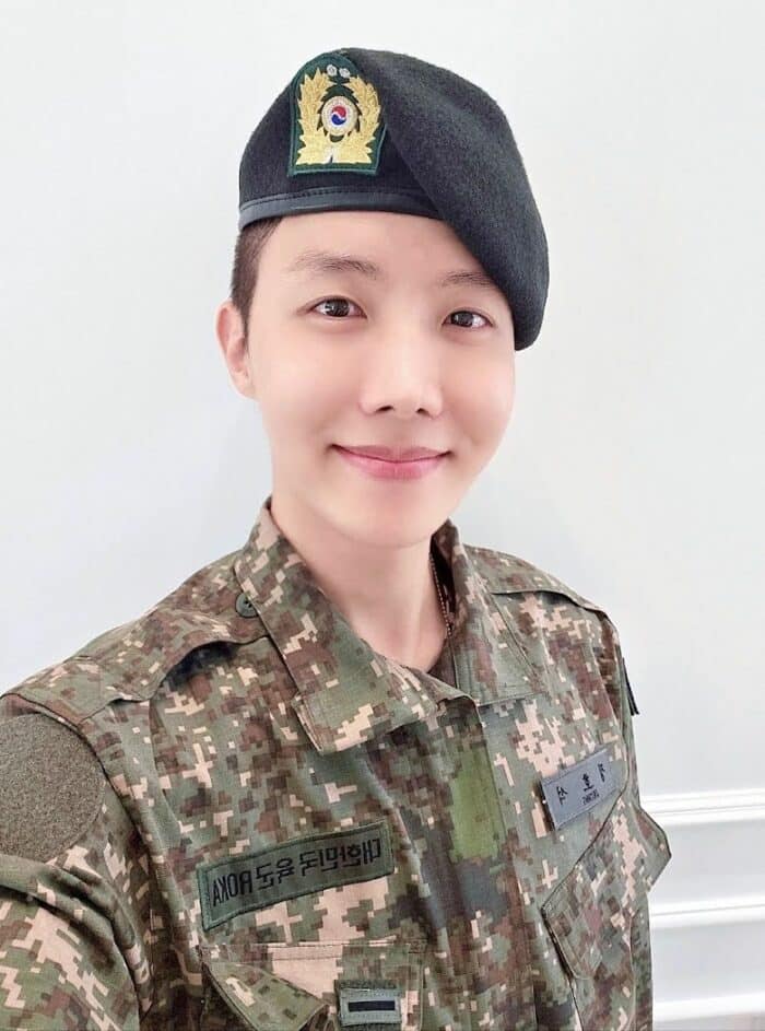 Новые фото Джей-Хоупа из BTS из армии 