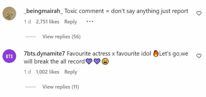 Негативные комментарии заполонили социальные сети Хан Со Хи в ответ на ее возможное появление в клипе Чонгука из BTS