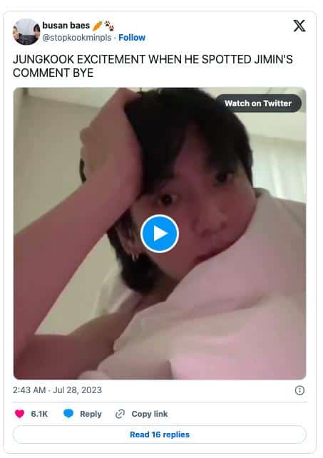 “Почему он раздет?” — Чонгук из BTS удивил фанатов трансляцией из кровати