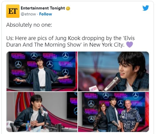 Чонгук из BTS продемонстрировал поразительную привлекательность на недавних «неотбеленных» снимках с шоу «Elvis Duran»
