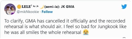 Концерт с участием Чонгука из BTS отменён из-за погоды, но айдол произвёл невероятный эффект во время саундчека
