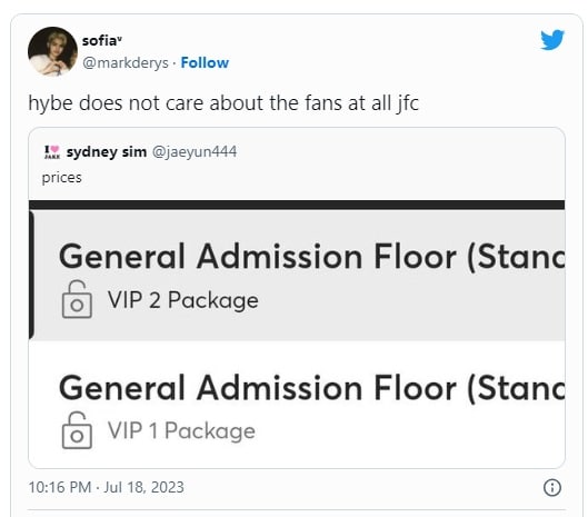Цена билетов на концерты ENHYPEN астрономически выросла, что вызвало недовольство фанатов