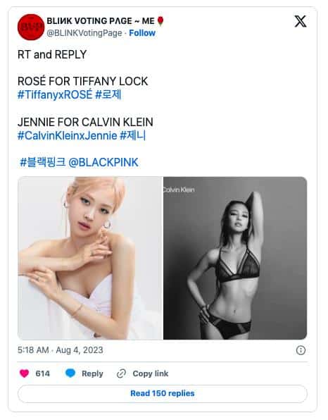 Фотосессия Дженни из BLACKPINK для Calvin Klein устанавливает новые стандарты красоты