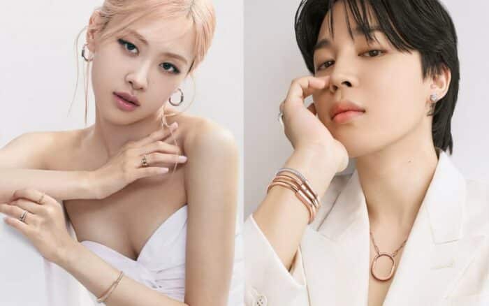 Розэ из BLACKPINK и Чимин из BTS представили новую коллекцию Tiffany & Co.