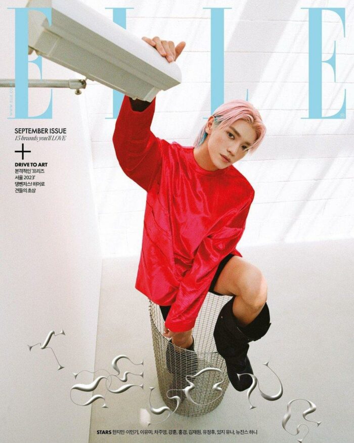 Тэён из NCT излучает яркость и свободолюбие на обложке Elle Korea + интервью