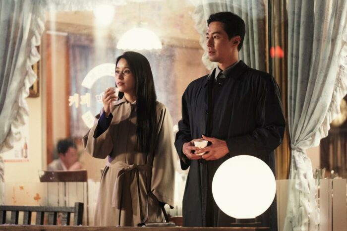 Хан Хё Джу и Чо Ин Сон идут на романтический ужин в дораме «В движении»