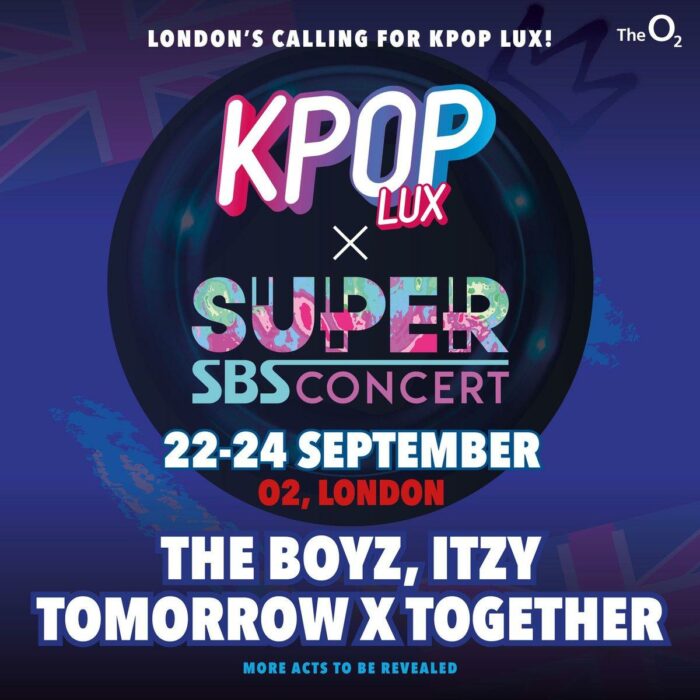 TXT, ITZY и THE BOYZ станут хедлайнерами на KPOP LUX SBS Super Concert в Лондоне