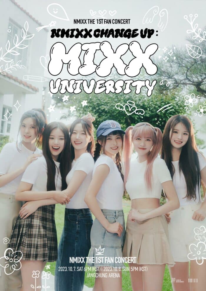 NMIXX объявили о своем первом фан-концерте «NMIXX CHANGE UP MIXX UNIVERSITY»