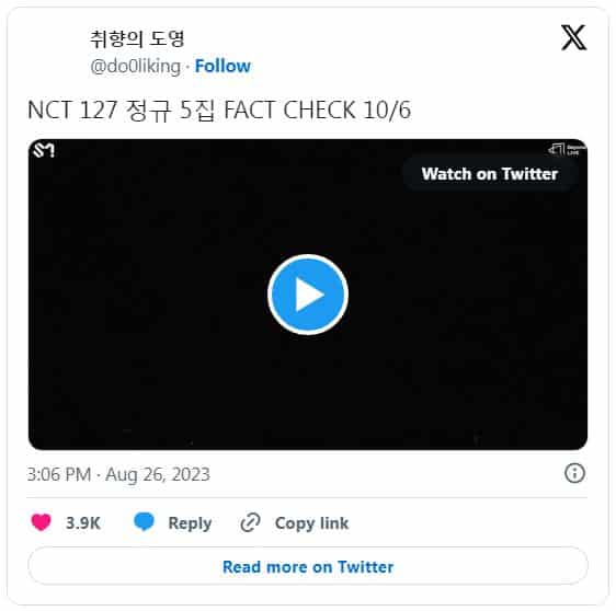 NCT 127 объявили дату октябрьского камбэка с полноформатным альбомом «Fact Check»
