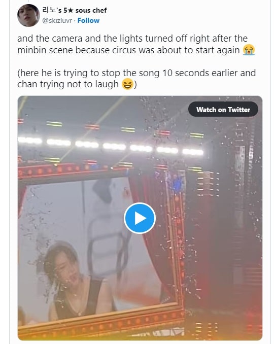 Ли Ноу неожиданным образом «поцеловал» Чанбина на концерте Stray Kids в Японии