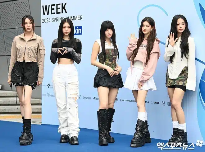 NewJeans появились на Неделе моды в Сеуле