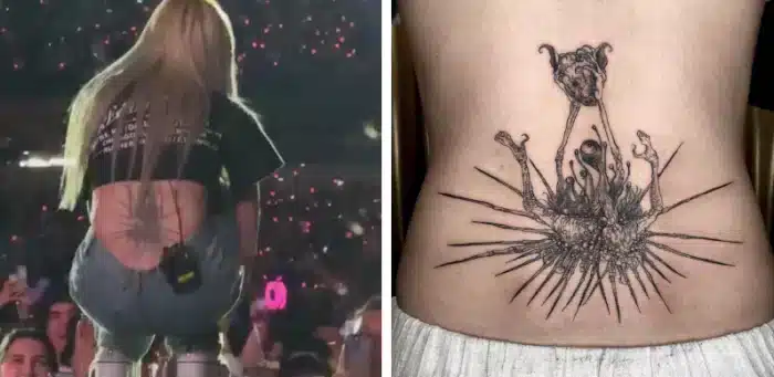 Чэён из TWICE продемонстрировала татуировки во время концерта в Лондоне