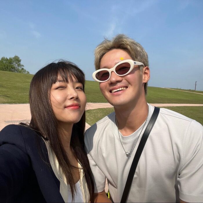 Юбин из Wonder Girls поделилась фотографиями с её молодым человеком