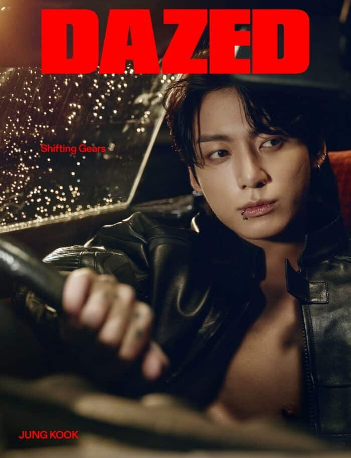 Чонгук из BTS украсил обложку журнала Dazed + бэкстейдж со съемок 