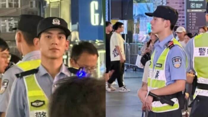 Найден "Самый красивый полицейский" на Азиатских играх