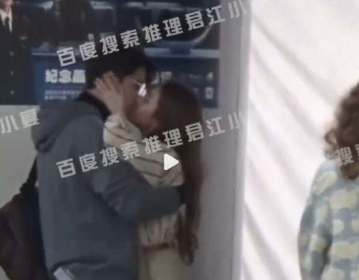 Лю И Фэй в сцене поцелуя из дорамы "Сказка розы" + стиллы