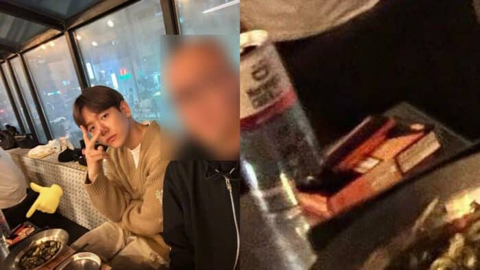 Фанаты требуют от Бэкхёна из EXO объяснить, чья это пачка сигарет на фотографии с ним