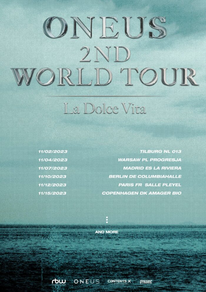 ONEUS объявили даты и города европейской части мирового тура «La Dolce Vita»