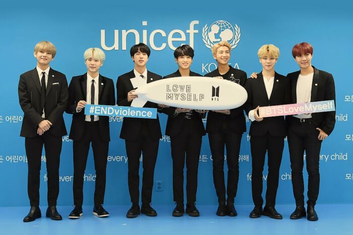 Big Hit Music отмечают продление контрактов BTS крупным пожертвованием в UNICEF
