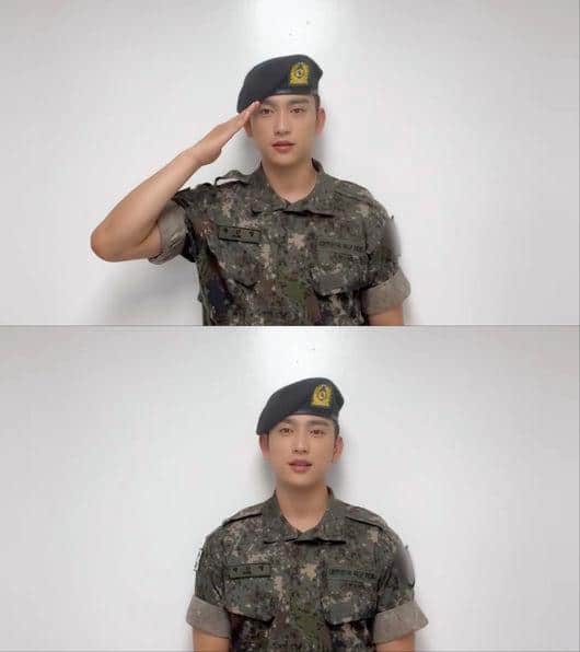Джинён из GOT7 получил награду от Корейской ассоциации кинокритиков, записав видео в военной форме: «Я завершу службу и вернусь здоровым»