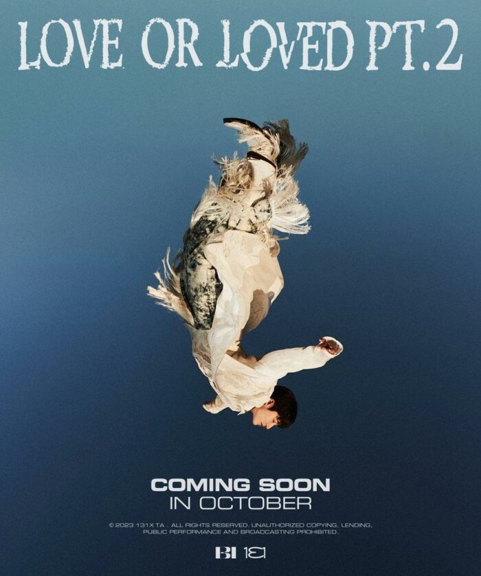 [Камбэк] B.I "Love or Loved Part.2": концептуальная фотография