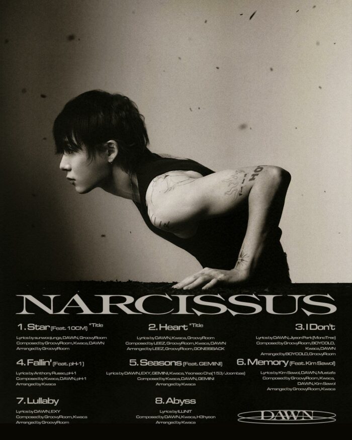 [Камбэк] DAWN "Narcissus": вышел клип "Heart"