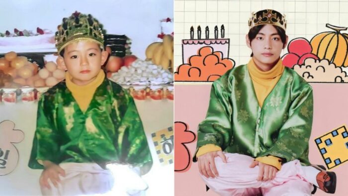 Путешествие в детство Ви из BTS: 7 милых фотографий Ким Тэхёна