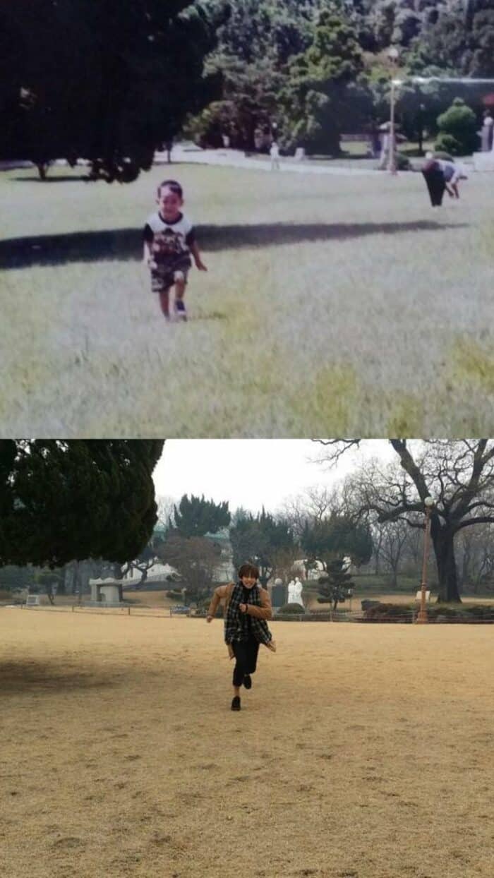 Путешествие в детство Ви из BTS: 7 милых фотографий Ким Тэхёна