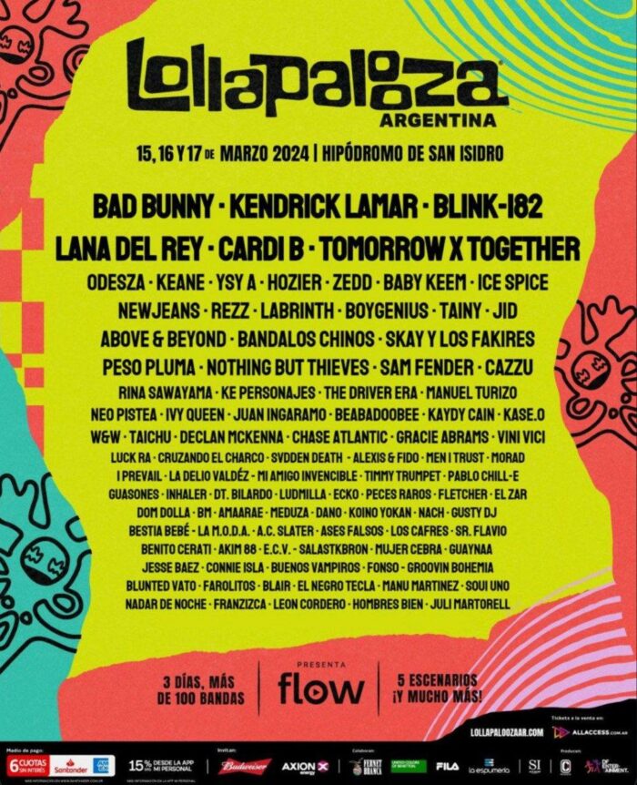 По слухам, TXT и NewJeans примут участие в «Lollapalooza 2024» в Аргентине