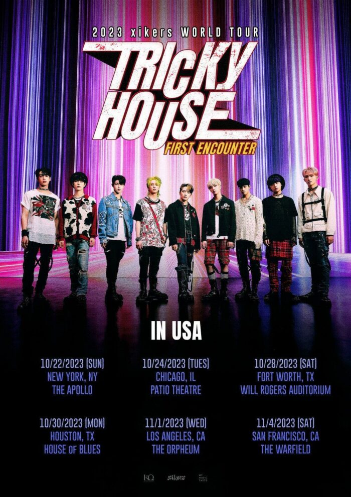 xikers объявили даты и города своего тура «Tricky House: First Encounter» в США