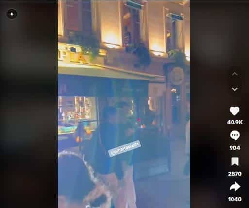 Фанаты предположительно заметили Лису из BLACKPINK и Фредерика Арно в ресторане в Париже