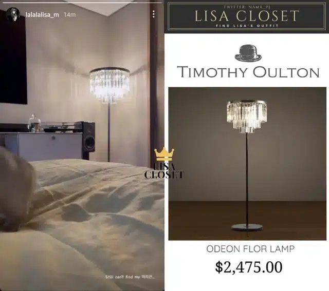 Сколько стоят предметы интерьера в доме Лисы из BLACKPINK: кровать за 28,900 долларов, диван за 59,000