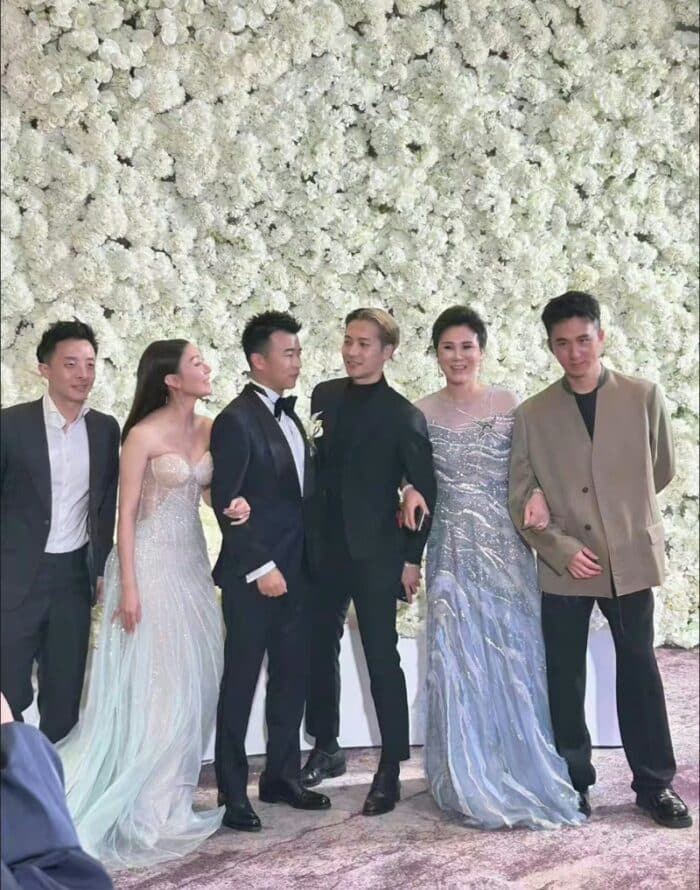 Джексон Ван посетил свадьбу друга