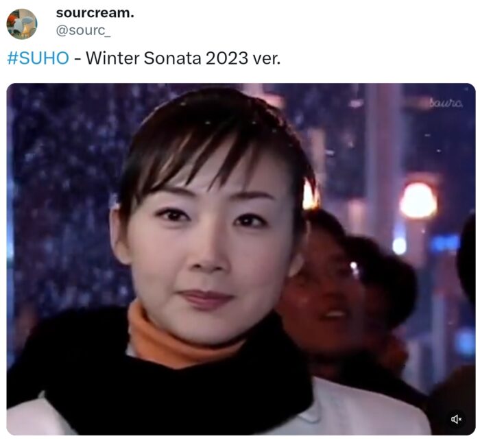 Образ Сухо из EXO в аэропорту напомнил персонажа культовой корейской дорамы