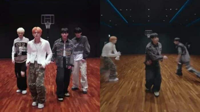Чонгук из BTS и участники TXT вместе станцевали челленджи «3D» и «Chase That Feeling»