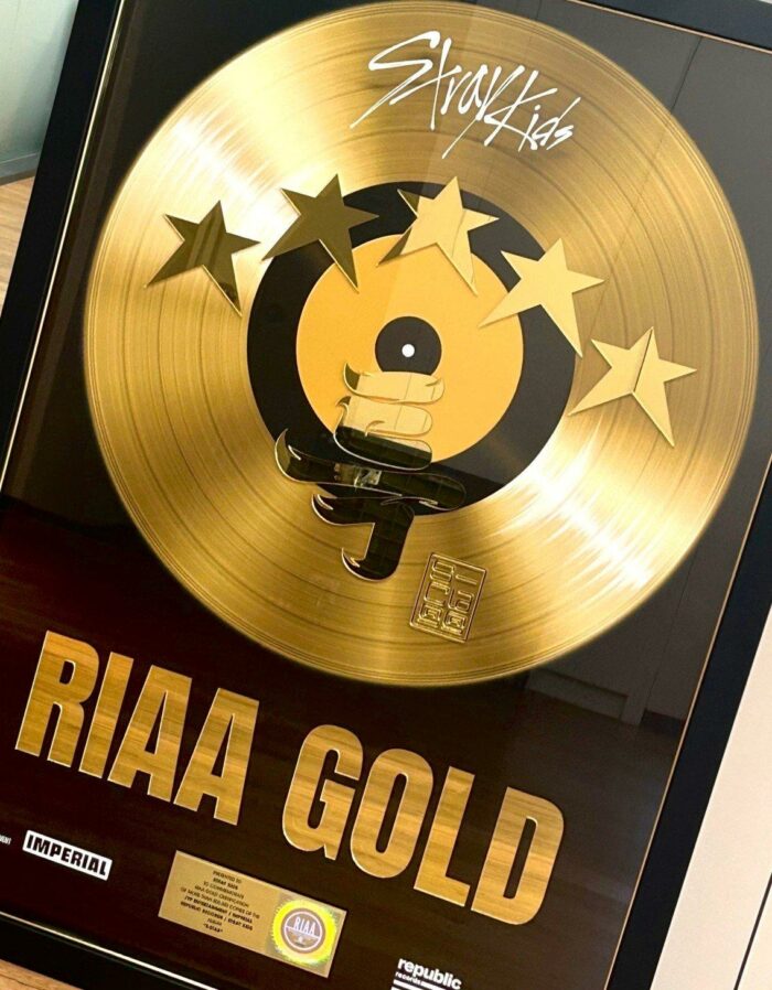 Stray Kids стали вторыми K-Pop исполнителями в истории, получившими золотые сертификаты RIAA с альбомом и синглом