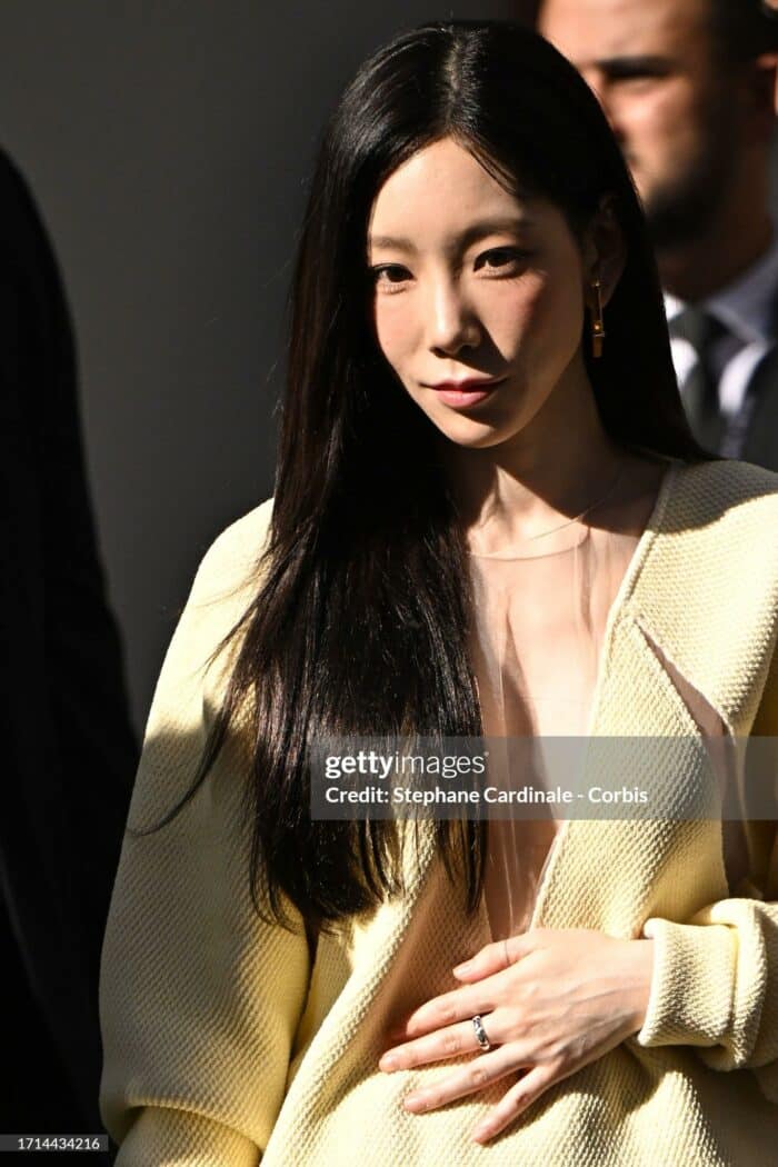 Тэён из Girls’ Generation хвалят за то, что она прошла «проверку Getty Images» на показе Louis Vuitton в Париже