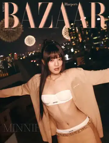 Минни из (G)I-DLE продемонстрировала сексуальный образ на обложке "Harper's Bazaar"